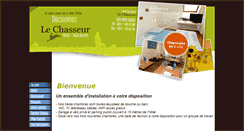Desktop Screenshot of hotel-au-chasseur.com